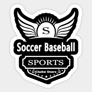 The Sport Soccer Baseball Sticker